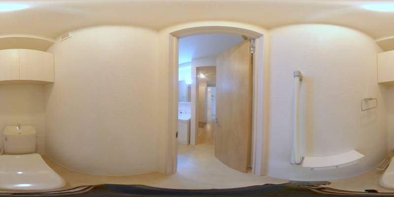 パノラマ画像トイレ