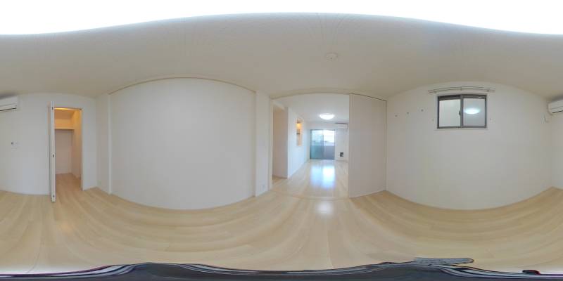 パノラマ画像洋室