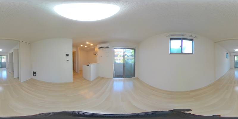 パノラマ画像リビング