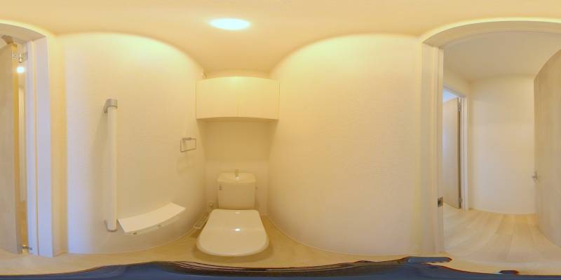 パノラマ画像トイレ