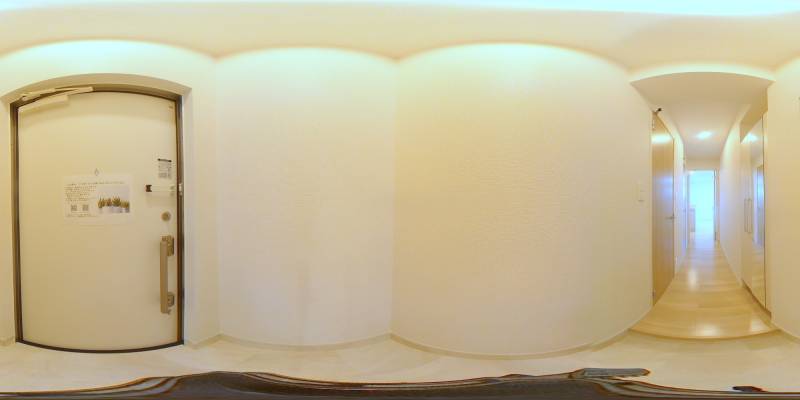 パノラマ画像玄関