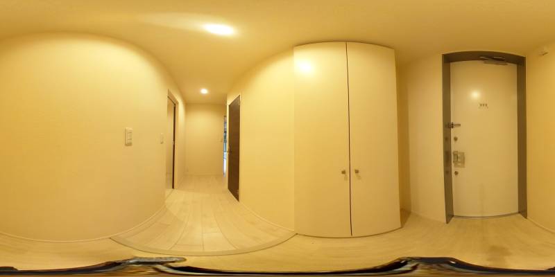 パノラマ画像玄関