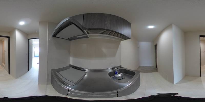 パノラマ画像キッチン