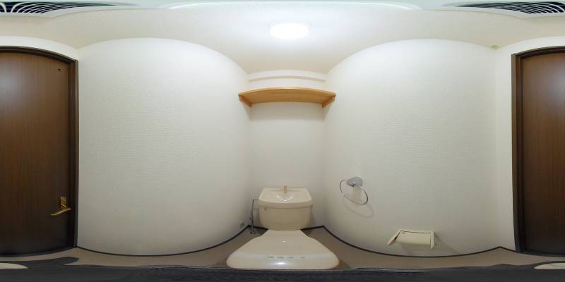 パノラマ画像トイレ