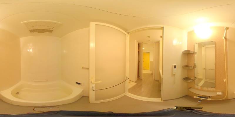 パノラマ画像バスルーム