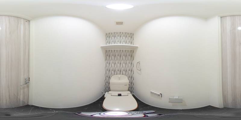 パノラマ画像トイレ