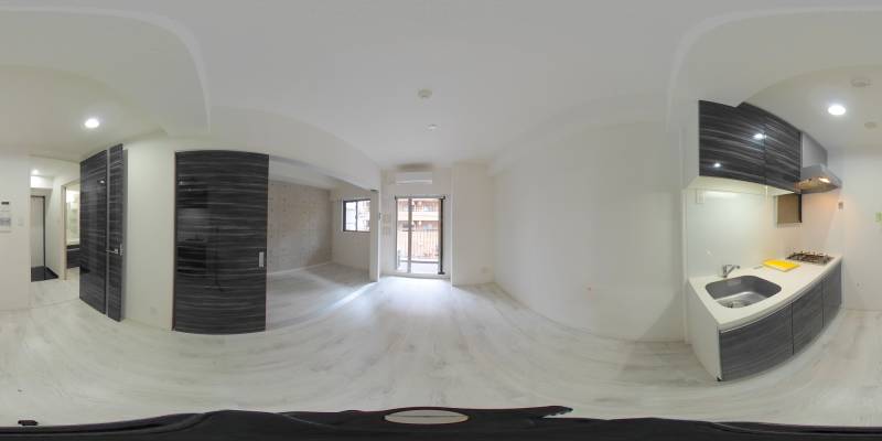 パノラマ画像リビング