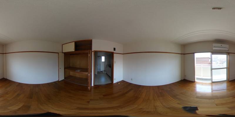 パノラマ画像洋室