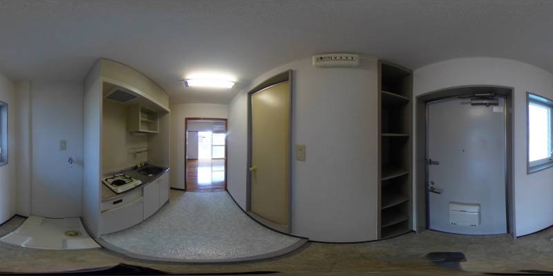 パノラマ画像玄関