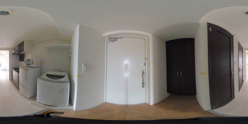 パノラマ画像玄関