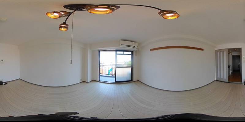 パノラマ画像洋室