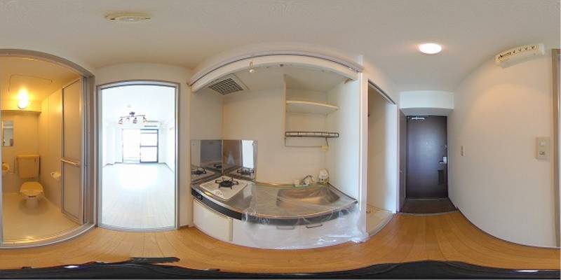 パノラマ画像キッチン