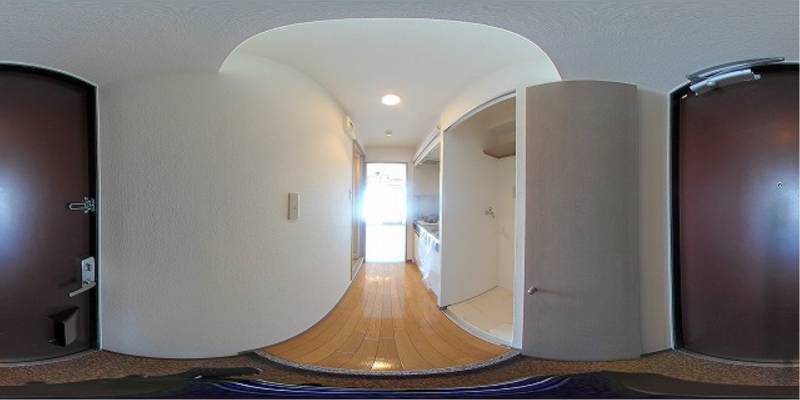 パノラマ画像玄関