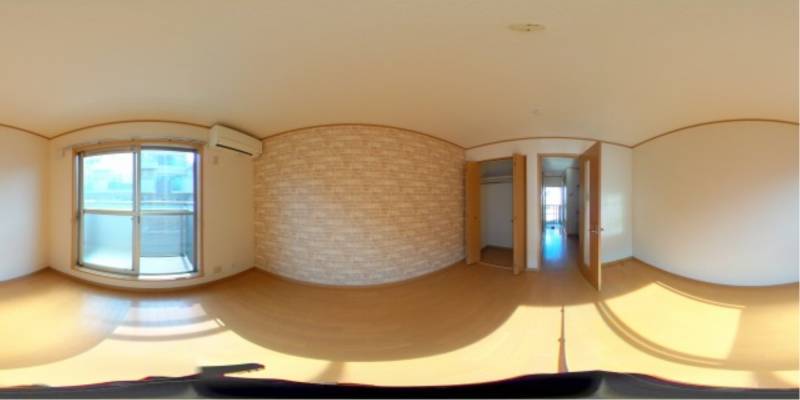 パノラマ画像洋室