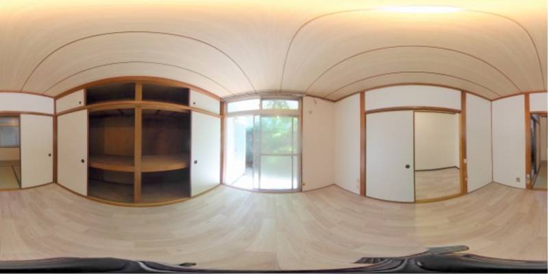 パノラマ画像洋室