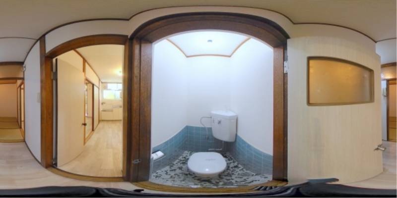 パノラマ画像トイレ