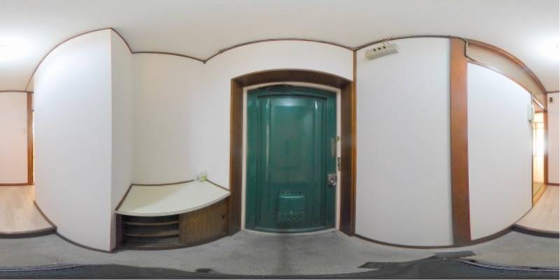 パノラマ画像玄関