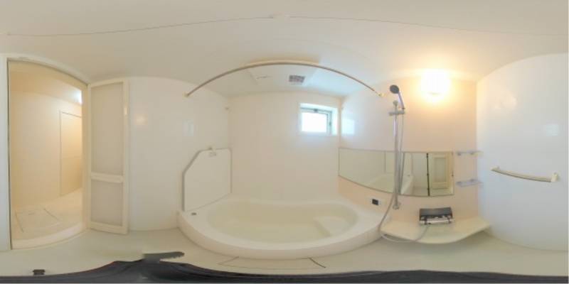 パノラマ画像バスルーム