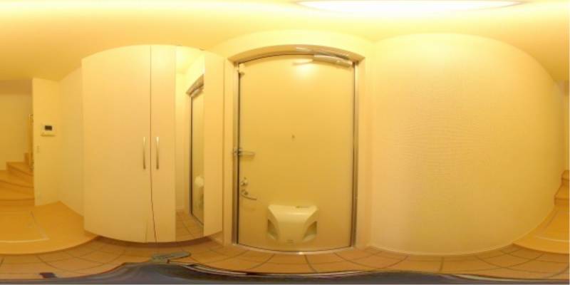 パノラマ画像玄関