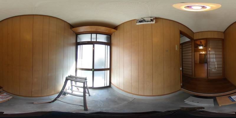 パノラマ画像玄関