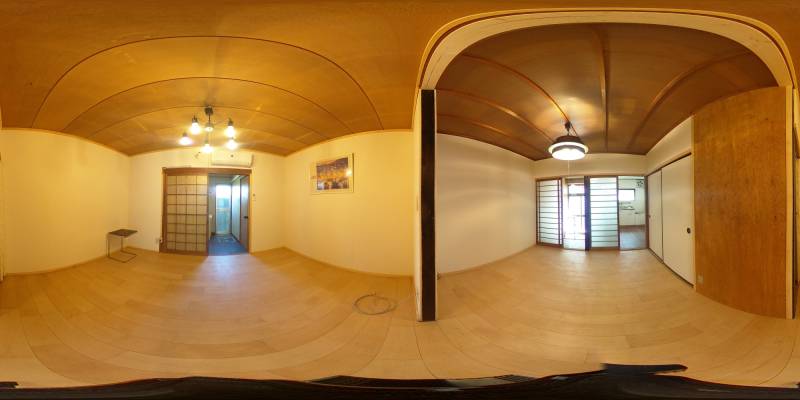 パノラマ画像リビング