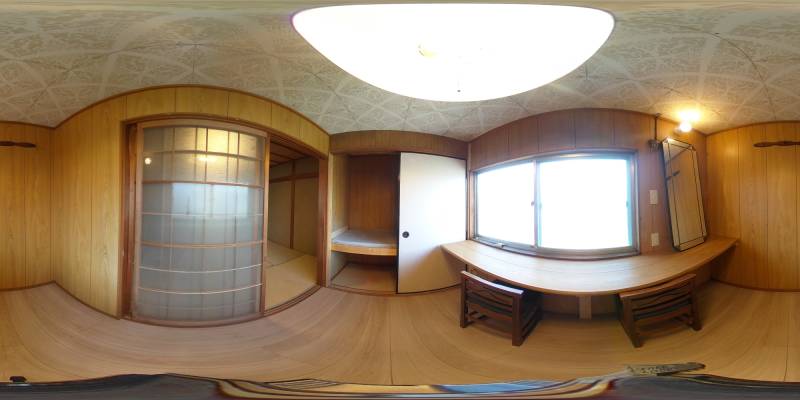 パノラマ画像洋室