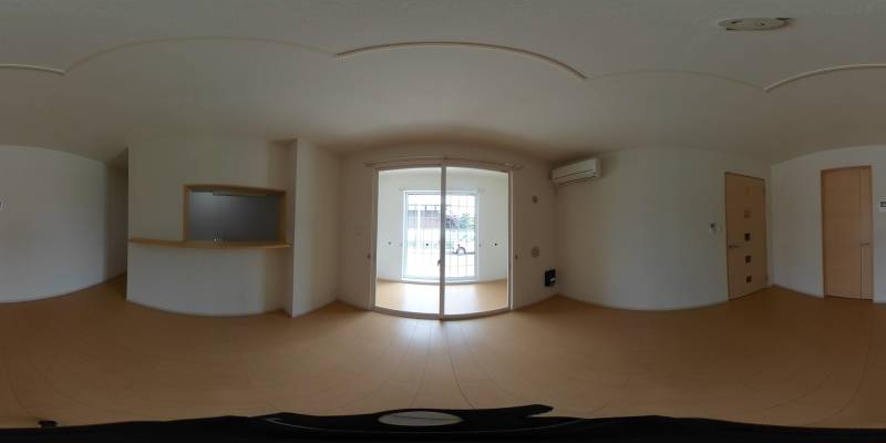 パノラマ画像リビング