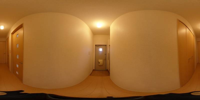 パノラマ画像玄関