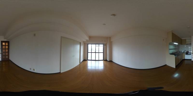 パノラマ画像リビング