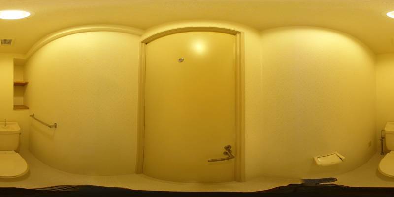 パノラマ画像トイレ