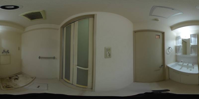 パノラマ画像洗面所