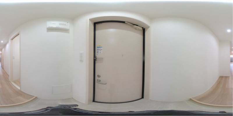 パノラマ画像玄関