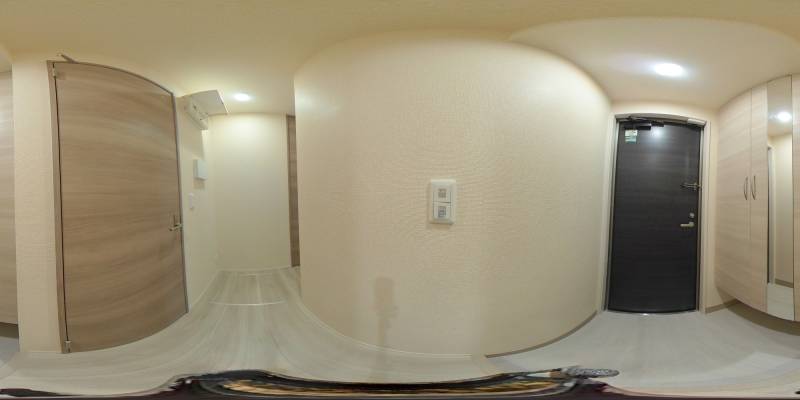 パノラマ画像玄関