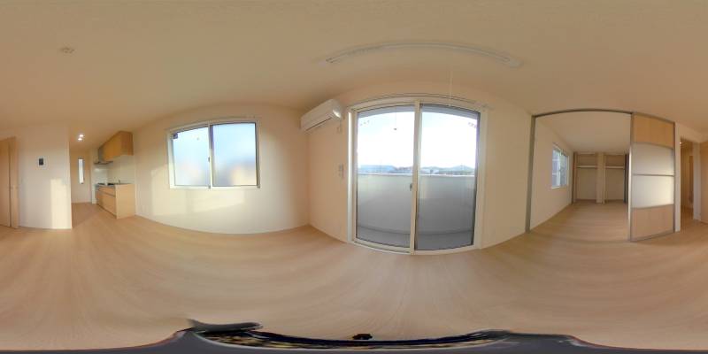 パノラマ画像リビング