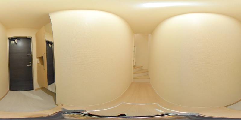 パノラマ画像玄関