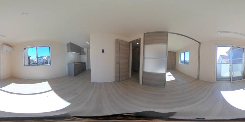 パノラマ画像リビング