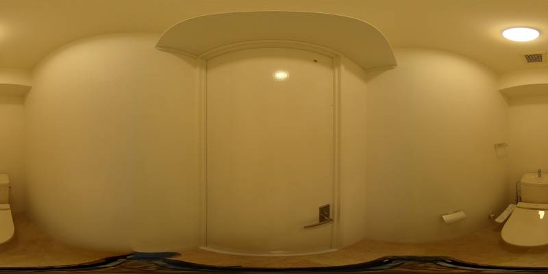 パノラマ画像トイレ