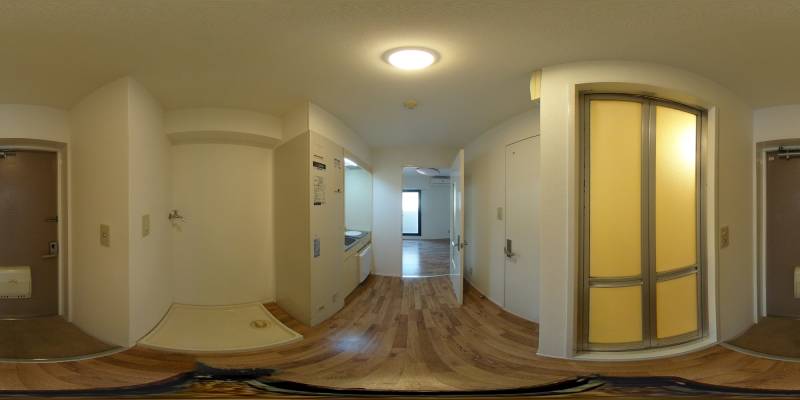 パノラマ画像玄関