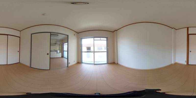 パノラマ画像洋室