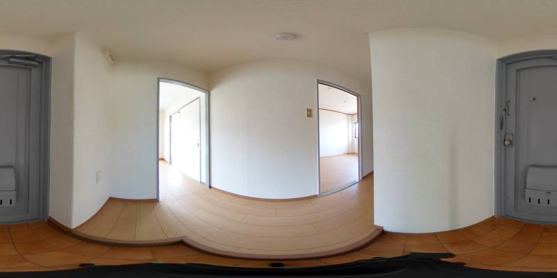 パノラマ画像玄関