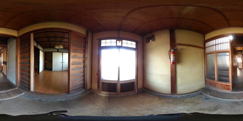 パノラマ画像玄関