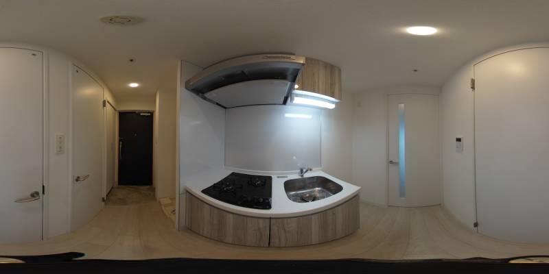 パノラマ画像キッチン