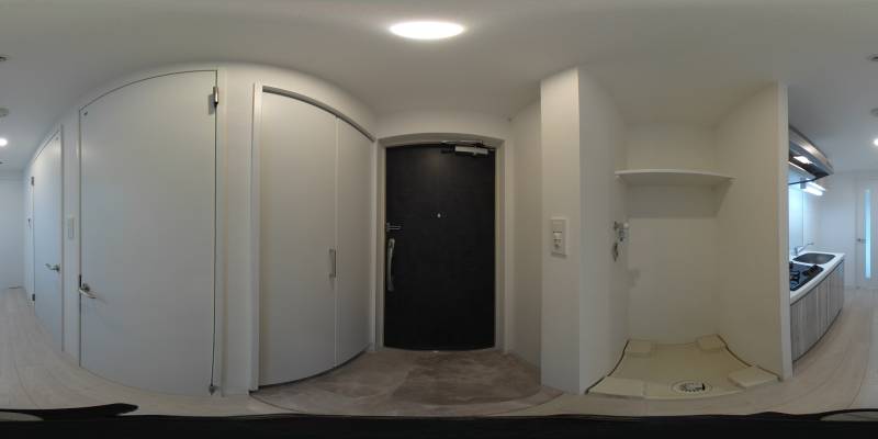 パノラマ画像玄関