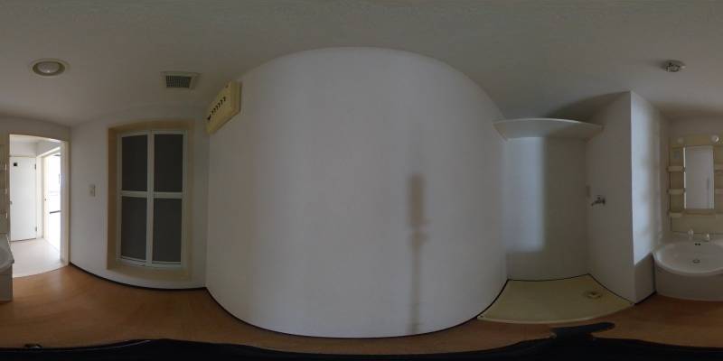 パノラマ画像洗面所