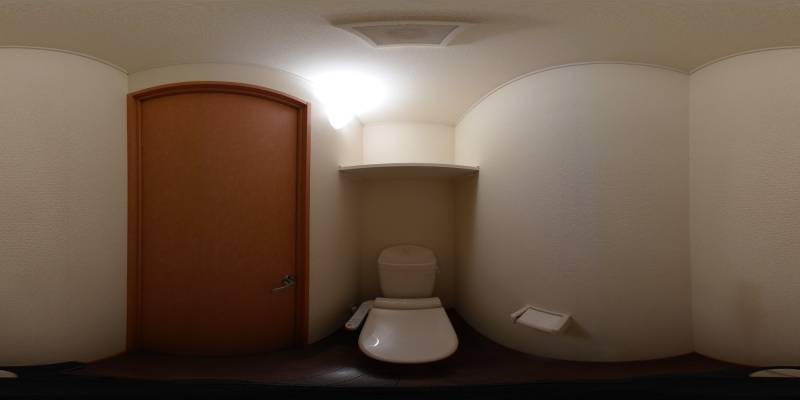 パノラマ画像トイレ