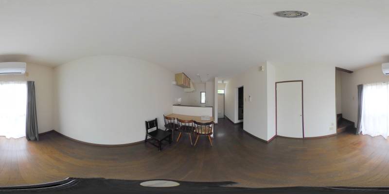 パノラマ画像リビング