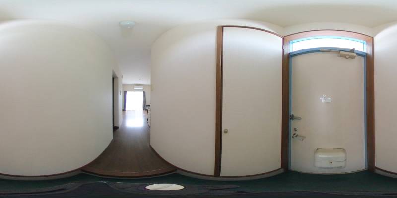 パノラマ画像玄関