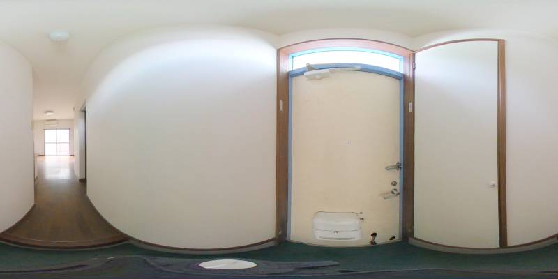 パノラマ画像玄関