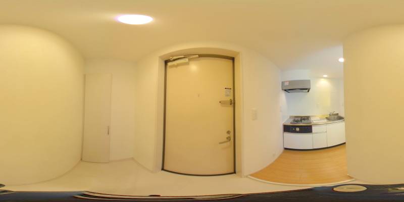 パノラマ画像玄関