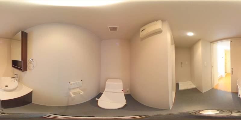 パノラマ画像トイレ